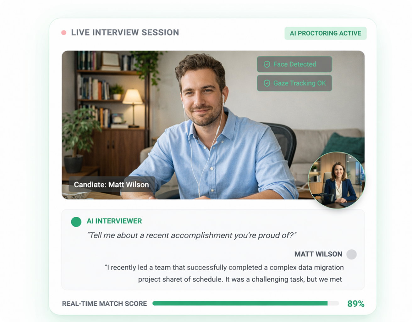 AI-Powered Video Interviews