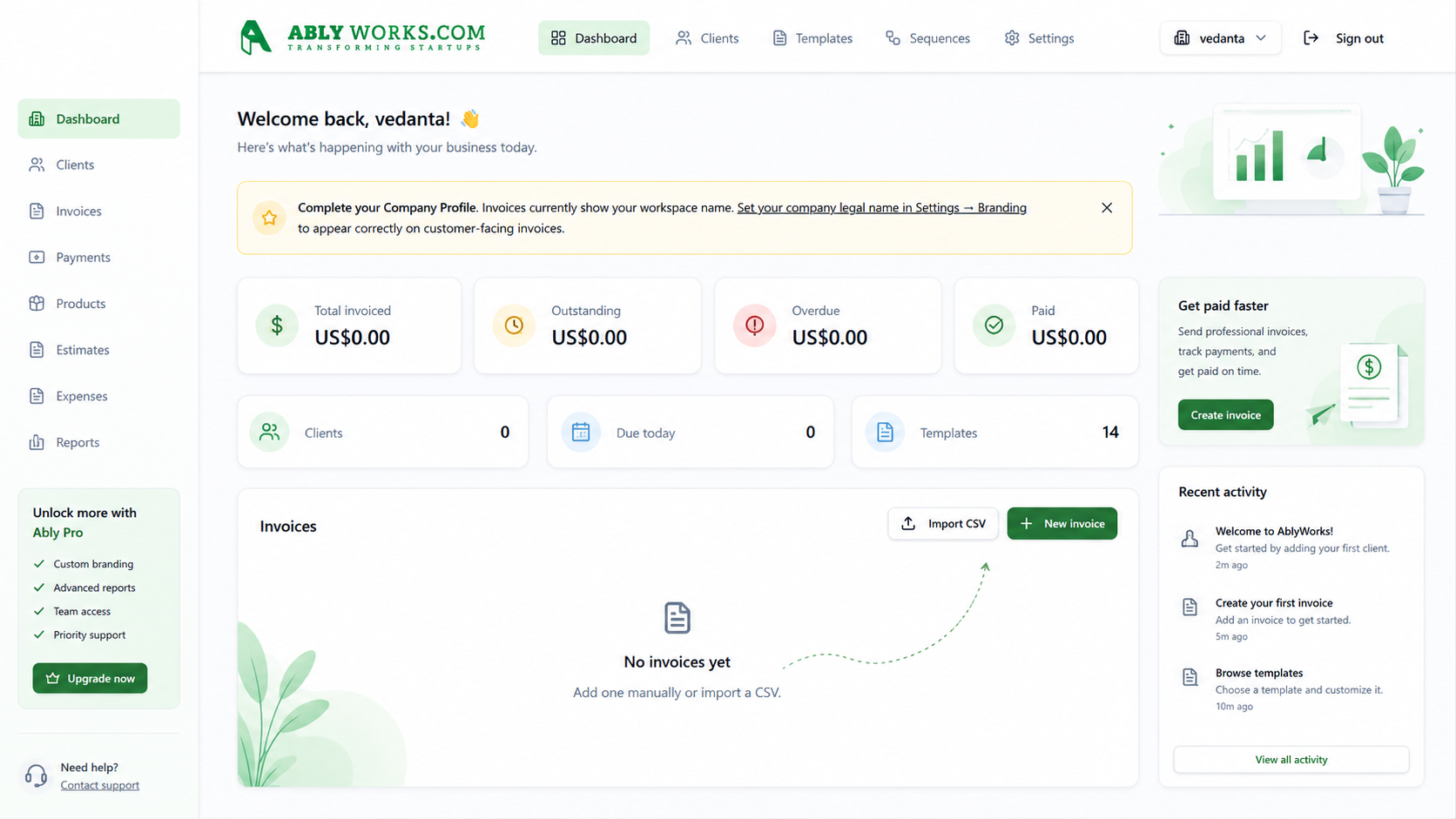 Remind Dashboard